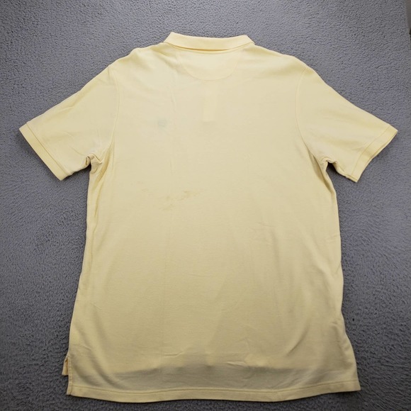 Chaps Shirt Mens 2XLT Tall Yellow Polo‎ Golf Logo Classiccore Outdoors Casual - Picture 3 of 12